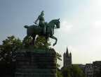 Bismarckstatue an der Eisenbahnbrcke 